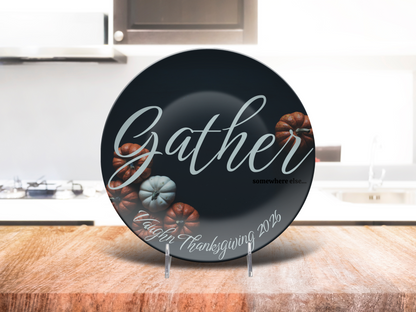 Gather...somewhere else Name Plate