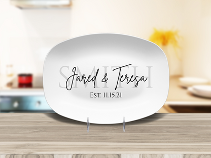 Est. Couples Full Name Platter