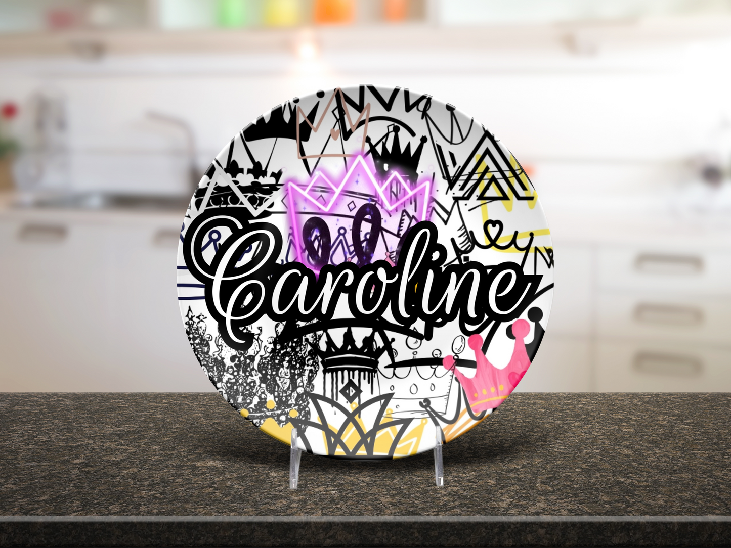 Crowns Name Plate