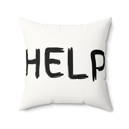 Help / Name Girl Square Pillow/Case