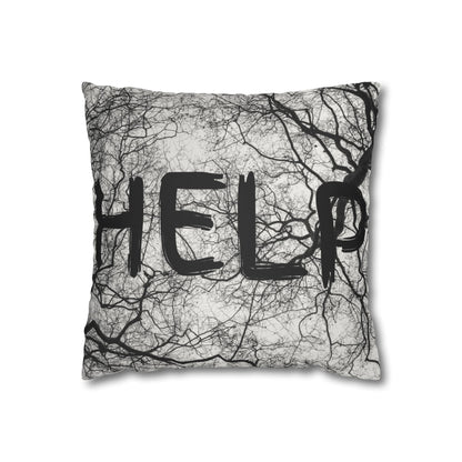 Help Branches / Name Faux Suede Square Pillowcase
