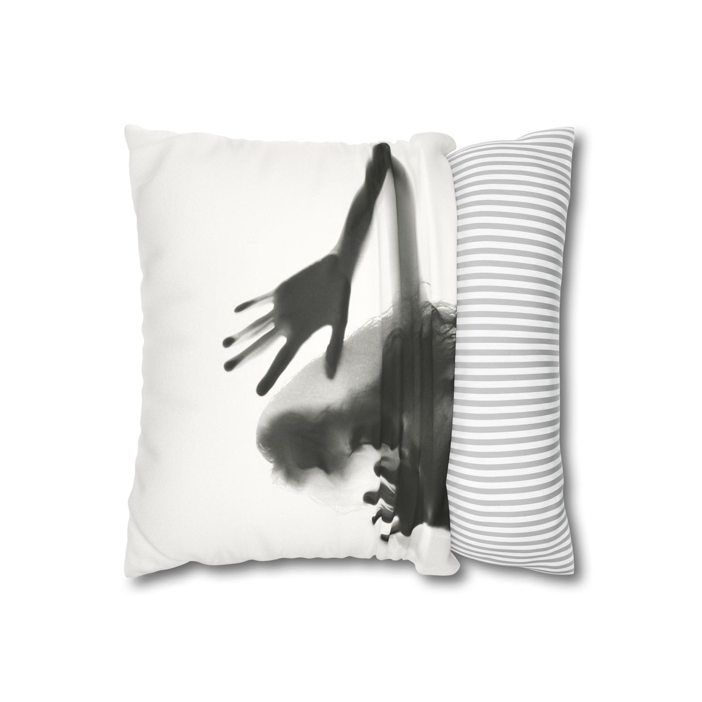 Help / Name Faux Suede Square Pillowcase