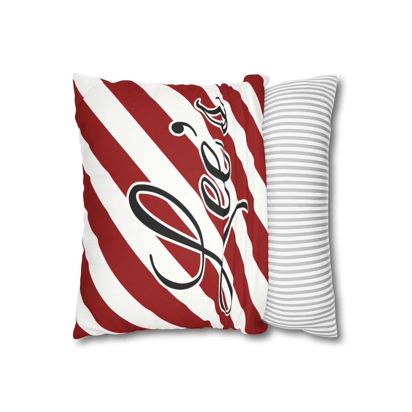 Custom Photo Name Square Pillow/Case