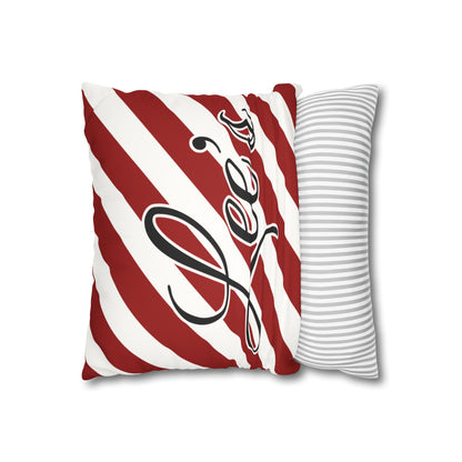 Custom Photo Name Square Pillow/Case