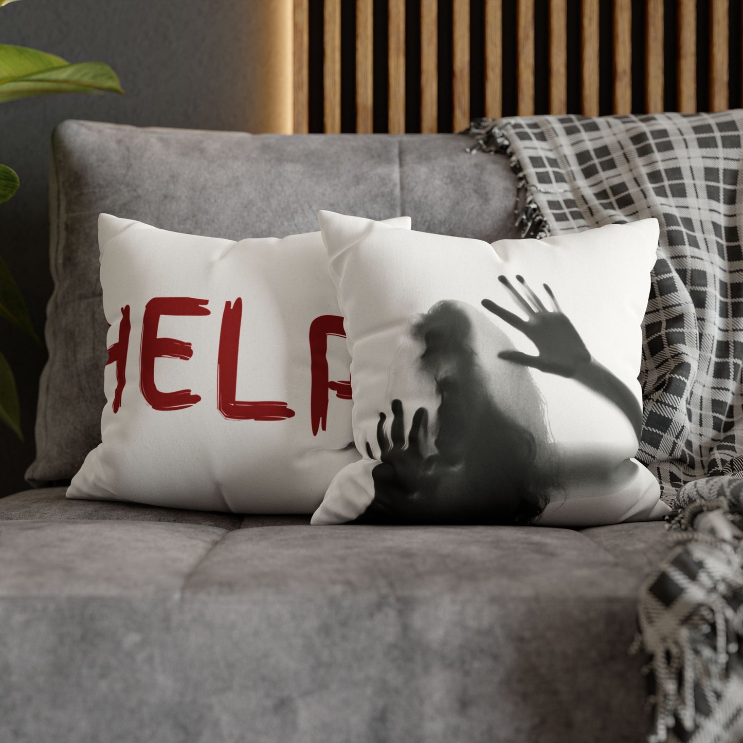 Help / Name Girl Square Pillow/Case