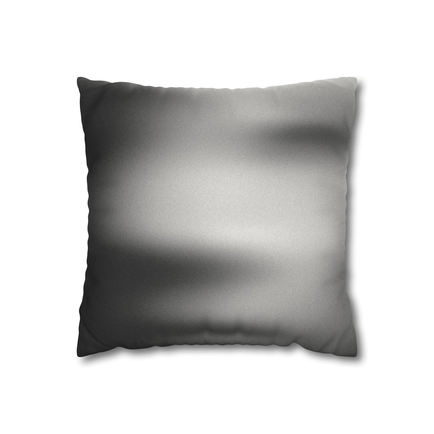 Help Face / Name Faux Suede Square Pillowcase