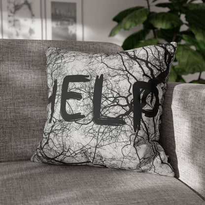 Help Branches / Name Faux Suede Square Pillowcase