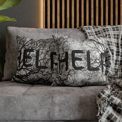 Help Branches / Name Faux Suede Square Pillowcase