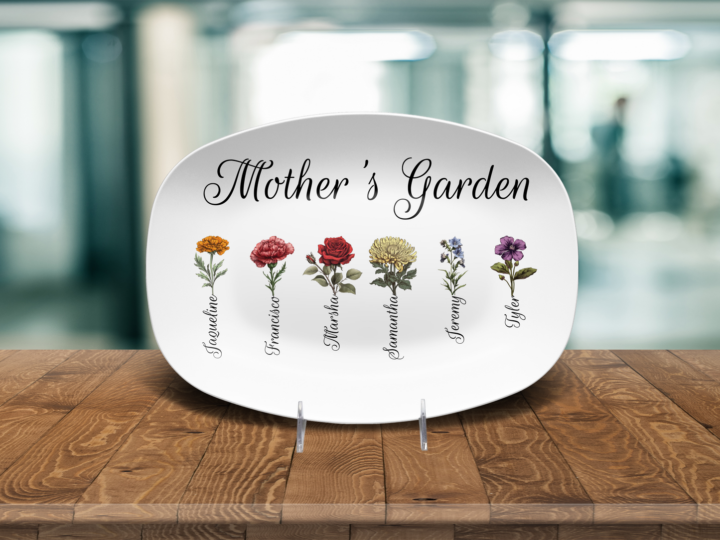 Mother's Garden Platter