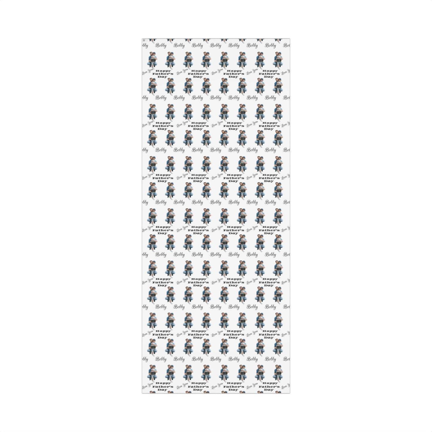 Father's Day Gift Wrap Paper