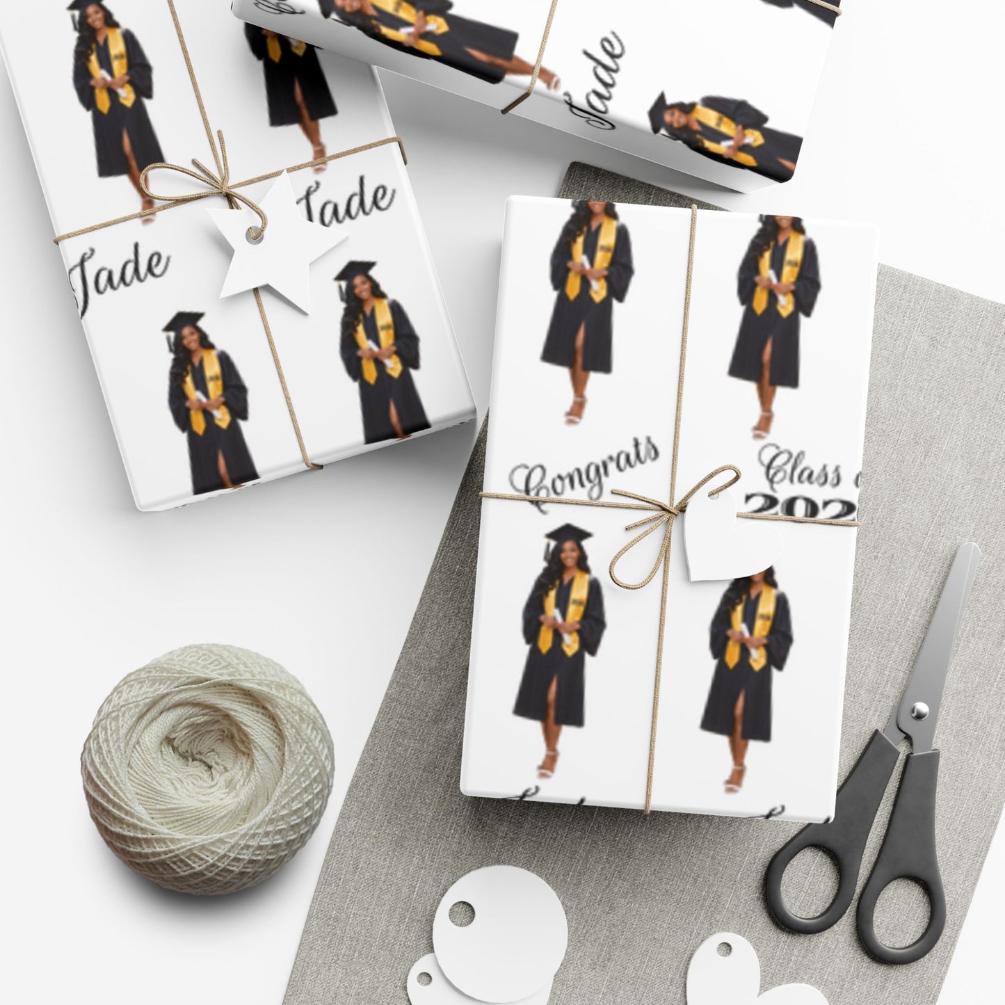 Grad Gift Wrap Paper