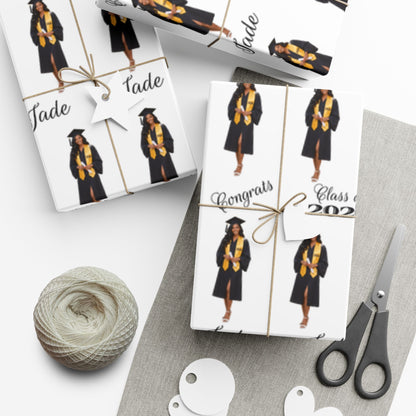 Grad Gift Wrap Paper