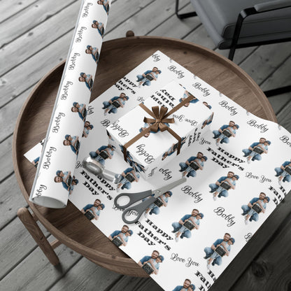 Father's Day Gift Wrap Paper
