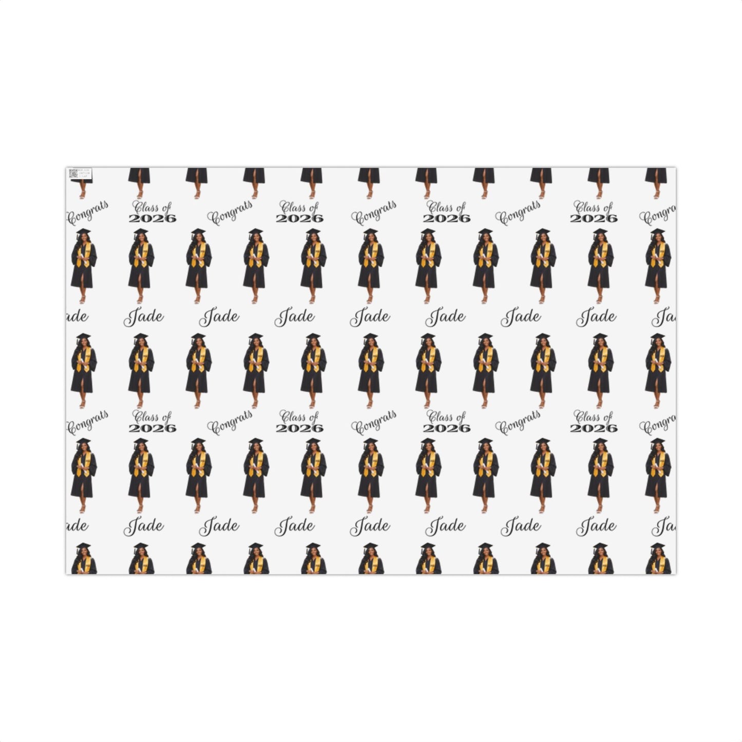 Grad Gift Wrap Paper
