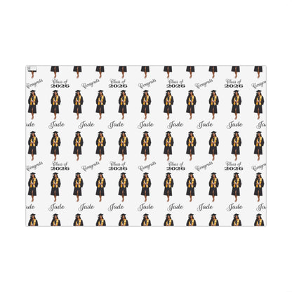 Grad Gift Wrap Paper