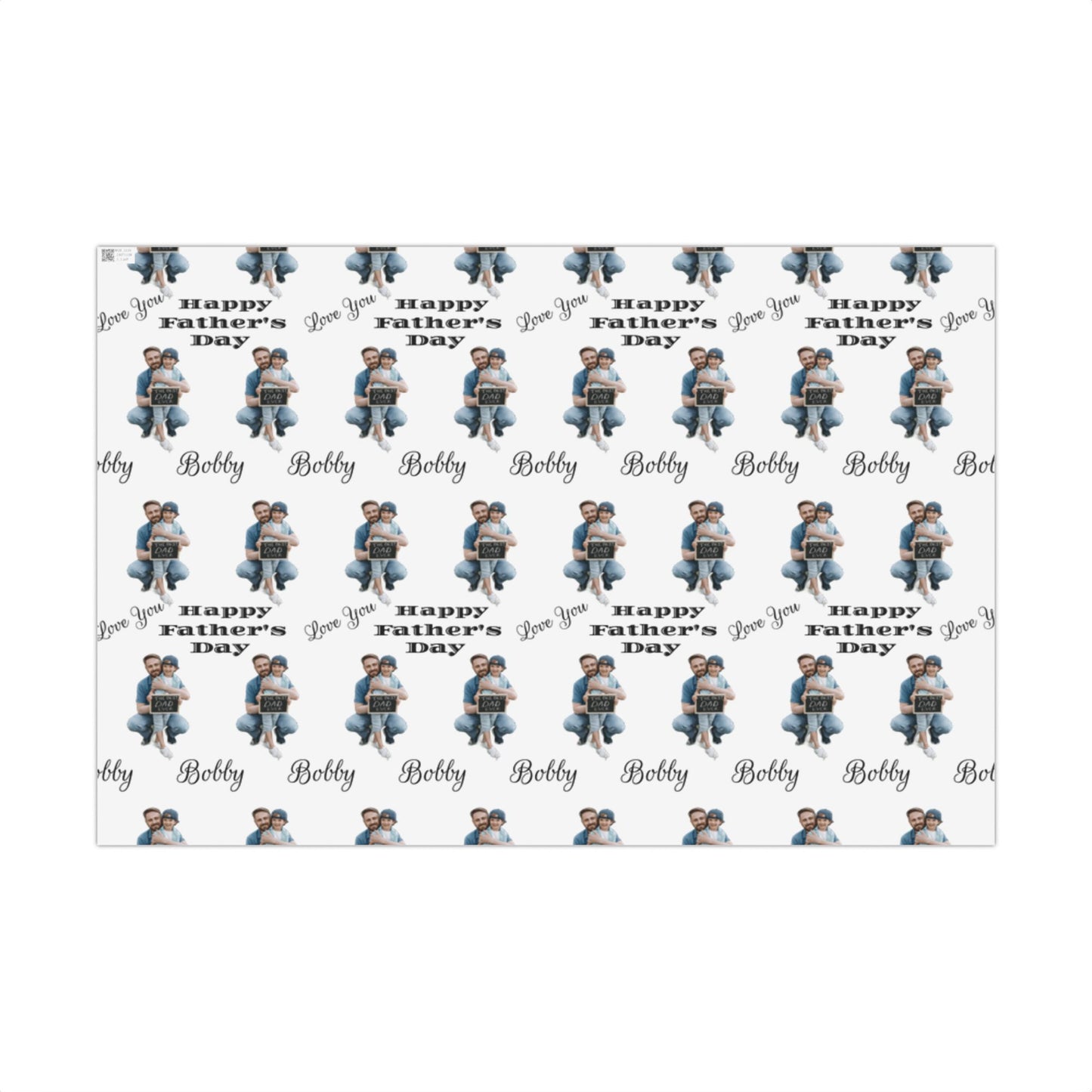 Father's Day Gift Wrap Paper