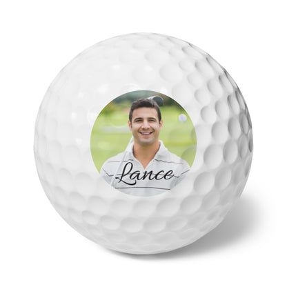Photo Name Golf Balls, 6pcs
