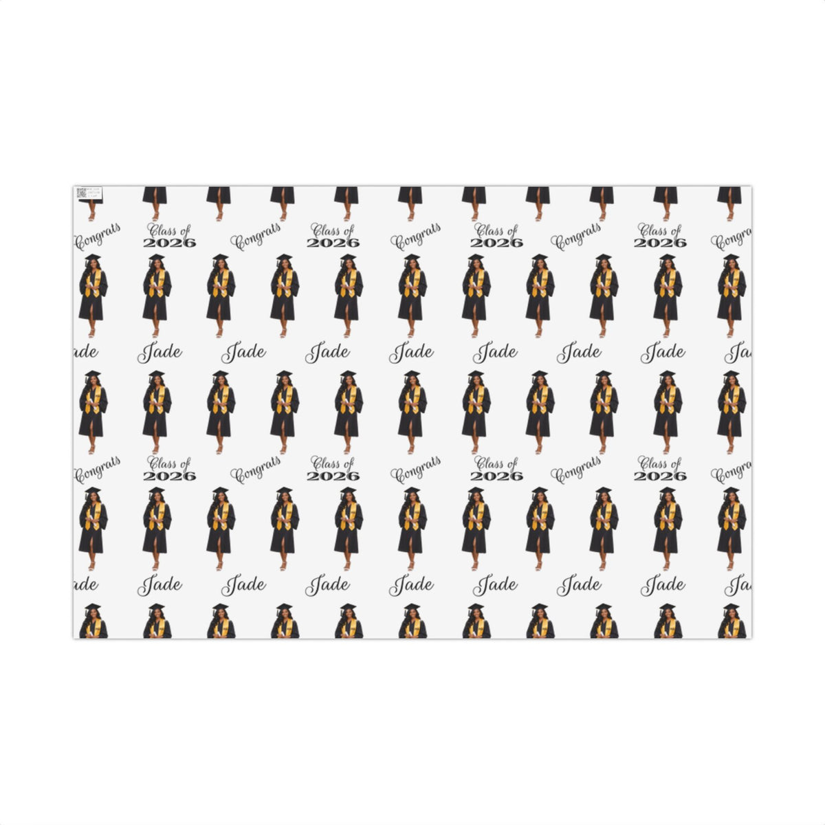Grad Gift Wrap Paper