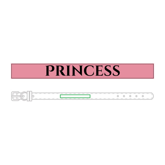 Name Leather Pet Collar (Engraving)