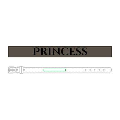 Name Leather Pet Collar (Engraving)