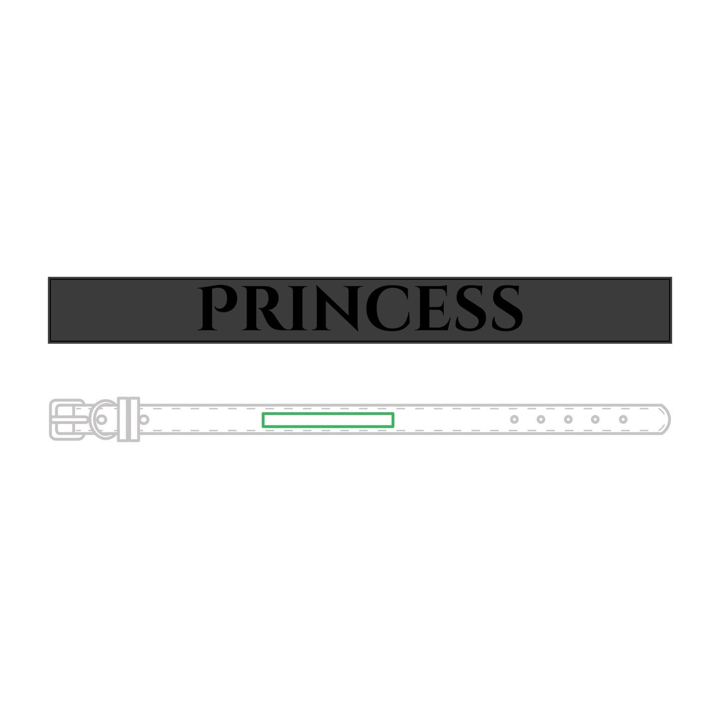 Name Leather Pet Collar (Engraving)