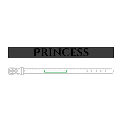 Name Leather Pet Collar (Engraving)