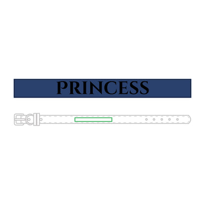 Name Leather Pet Collar (Engraving)