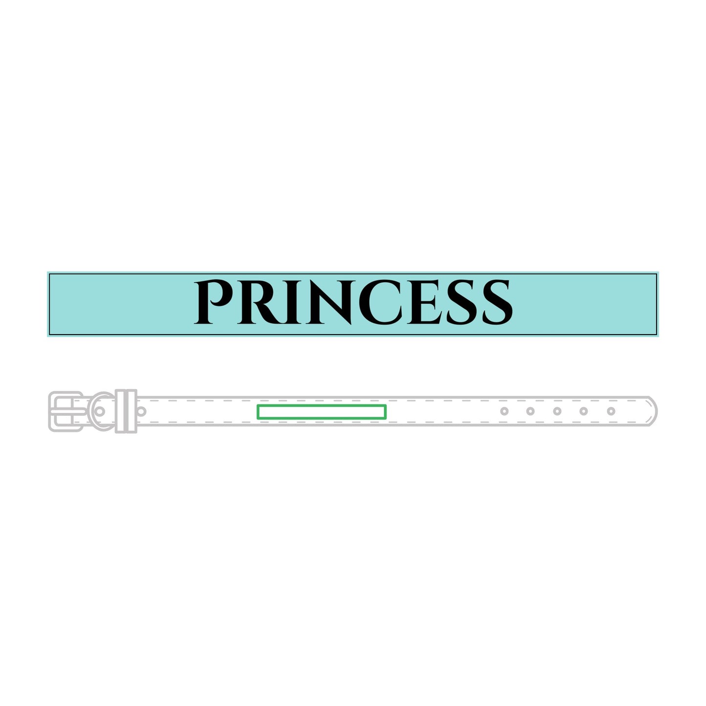 Name Leather Pet Collar (Engraving)