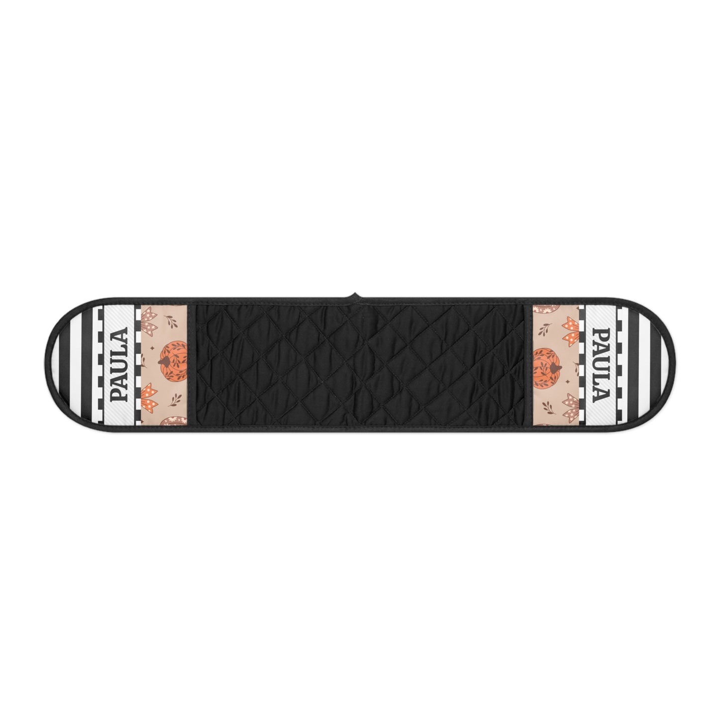 Stripe Fall Name Oven Mitts