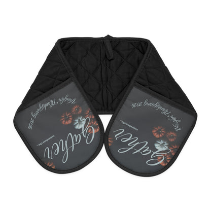 Gather Somewhere Else Name Oven Mitts