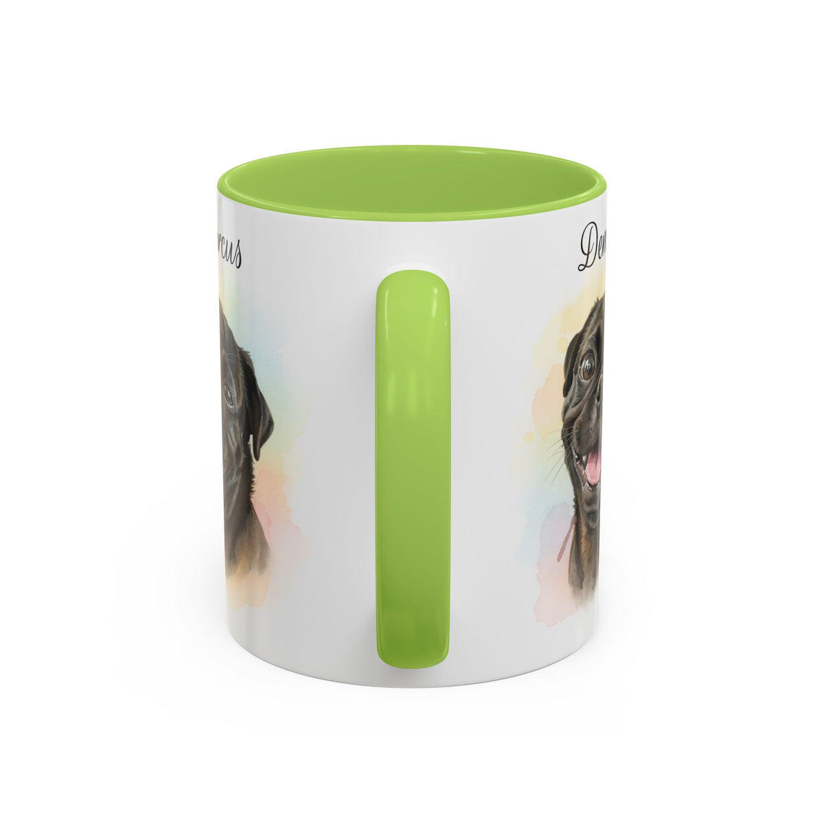 Pet Watercolor Accent Coffee Mug (11, 15oz)