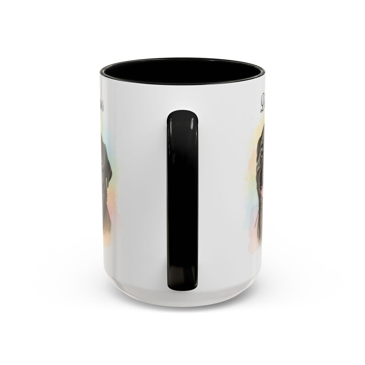 Pet Watercolor Accent Coffee Mug (11, 15oz)