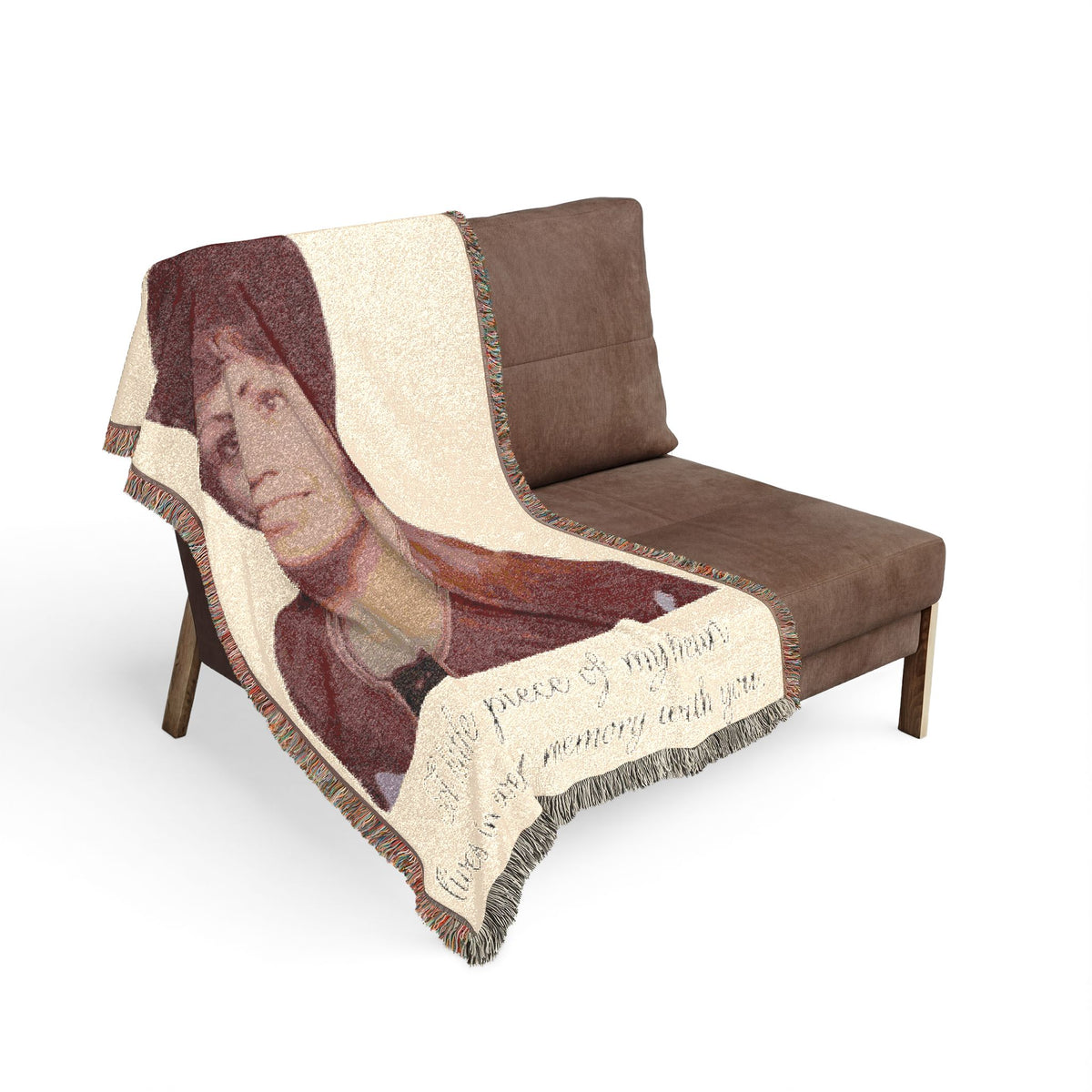 Piece of My Heart Woven Blanket