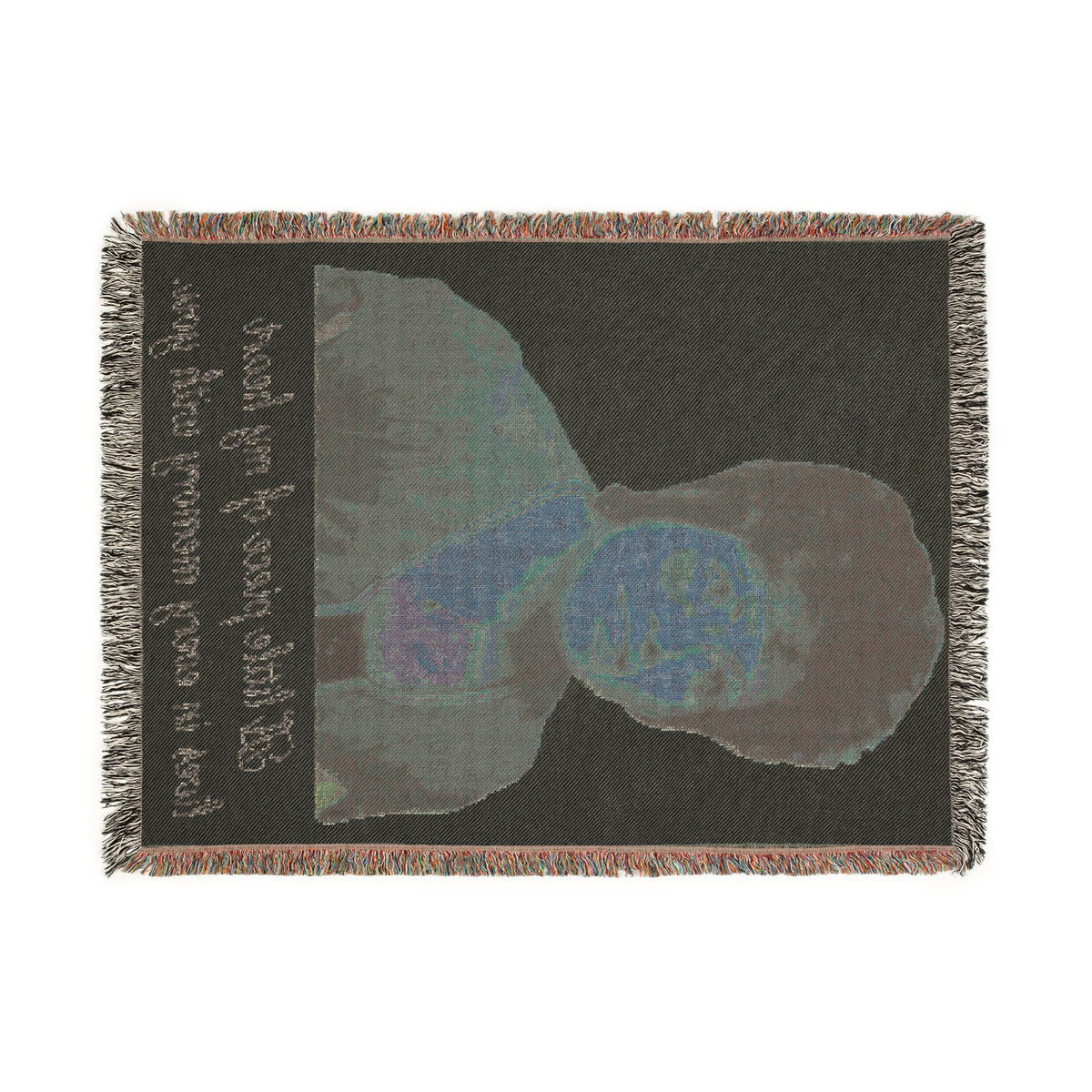 Piece of My Heart Woven Blanket