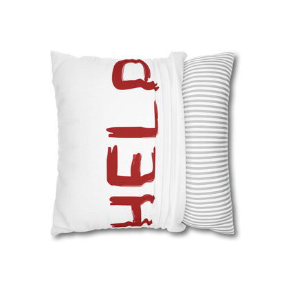 Help / Name Girl Square Pillow/Case