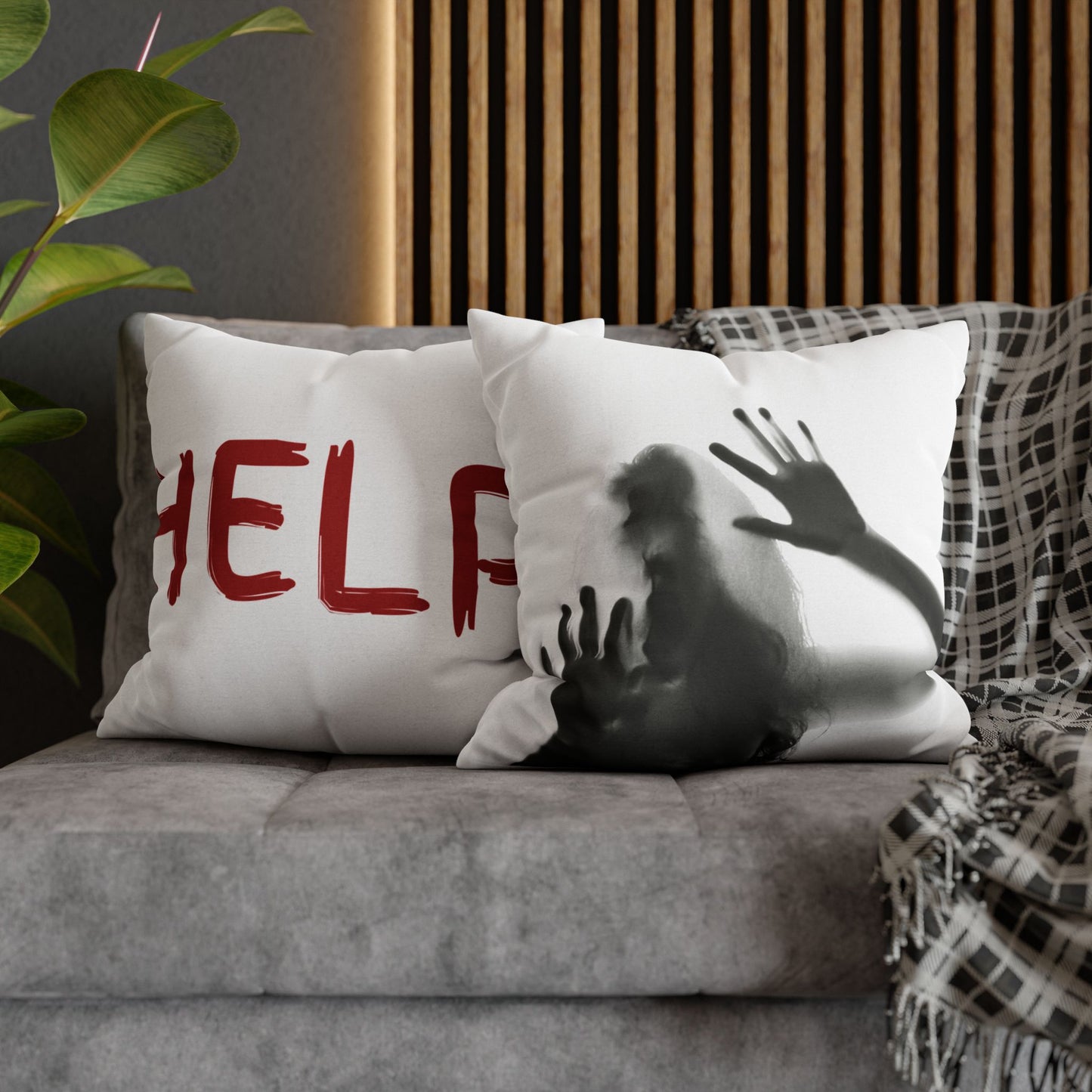 Help / Name Girl Square Pillow/Case