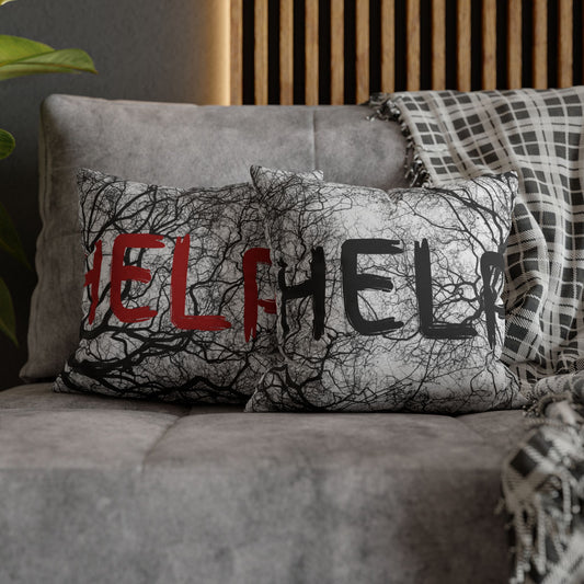 Help Branches / Name Faux Suede Square Pillowcase