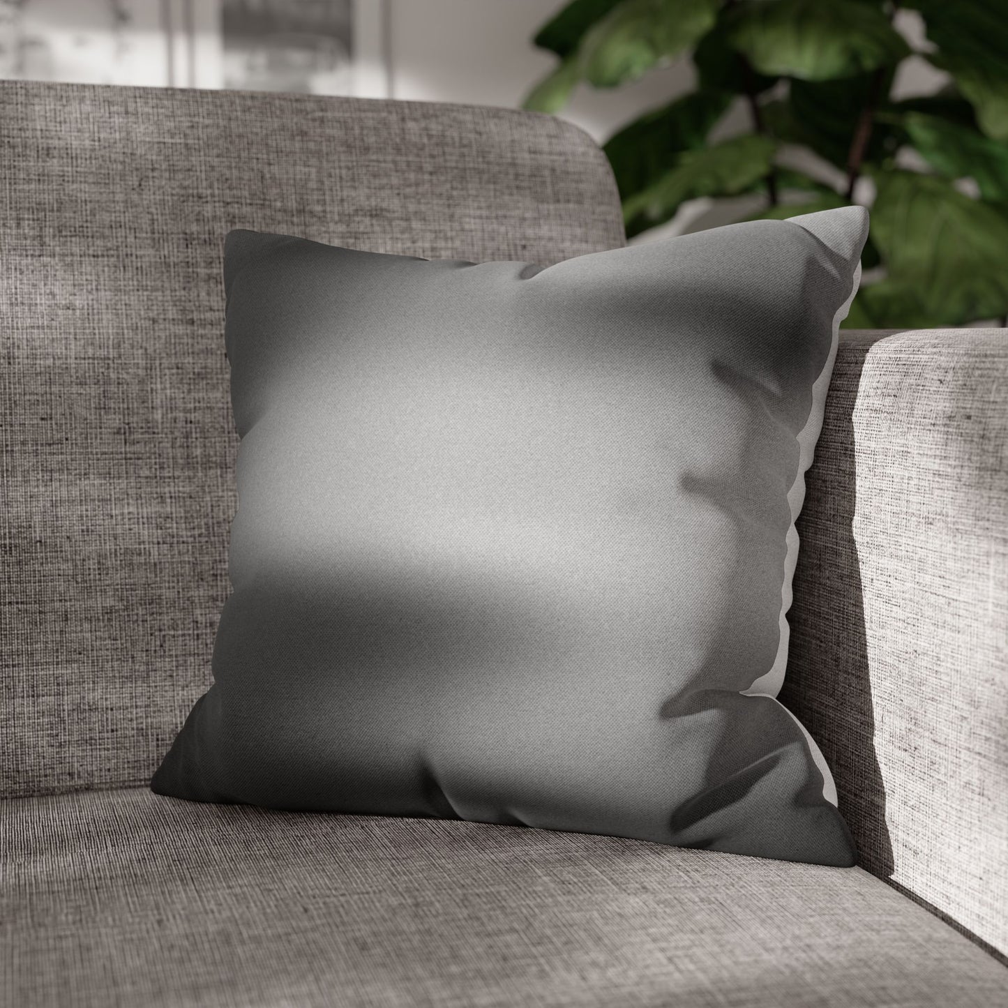 Help Face / Name Faux Suede Square Pillowcase