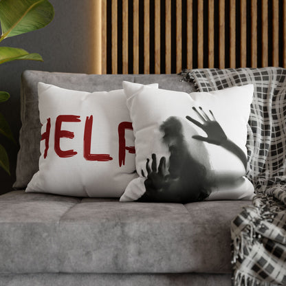 Help / Name Girl Square Pillow/Case