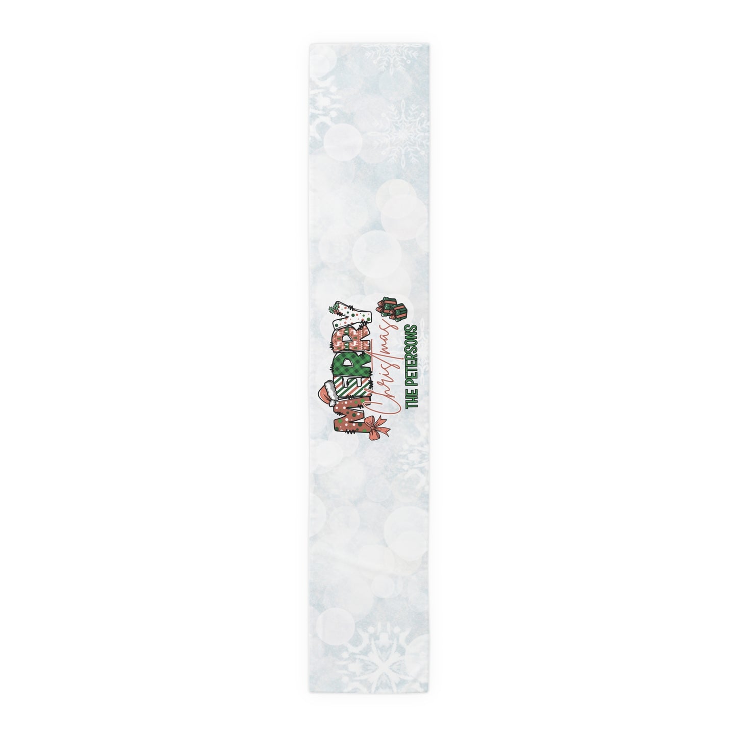 Merry Christmas Table Runner (Cotton, Poly)