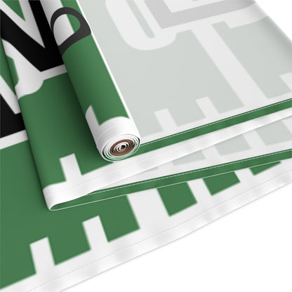 Football Field Name Table Runner (Cotton, Poly)
