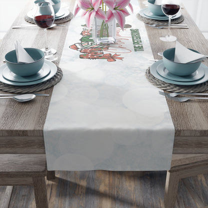 Merry Christmas Table Runner (Cotton, Poly)