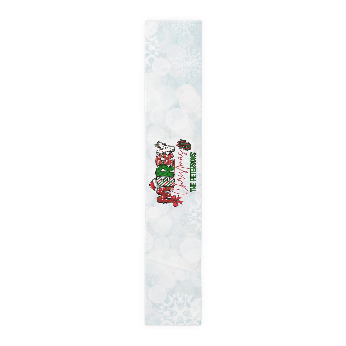 Merry Christmas Table Runner (Cotton, Poly)