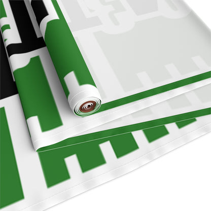 Football Field Name Table Runner (Cotton, Poly)