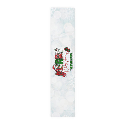 Merry Christmas Table Runner (Cotton, Poly)