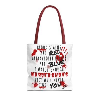 Red Blue You Tote Bag
