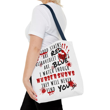 Red Blue You Tote Bag