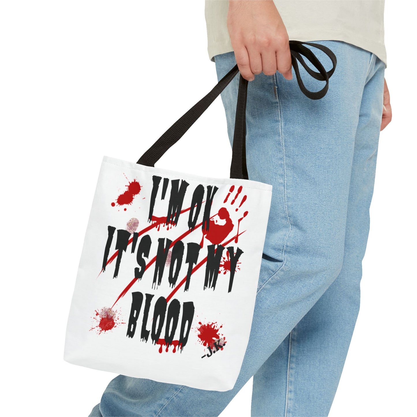 Not My Blood Tote Bag