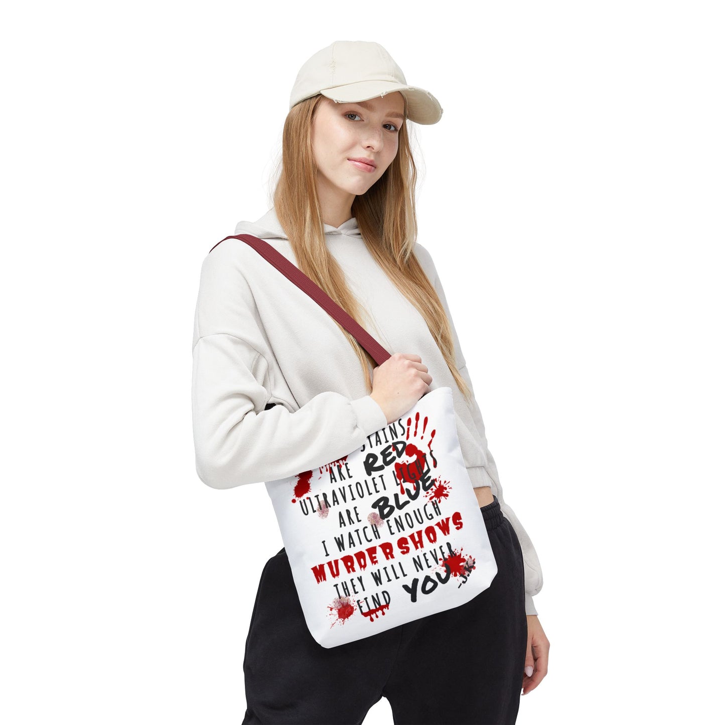 Red Blue You Tote Bag