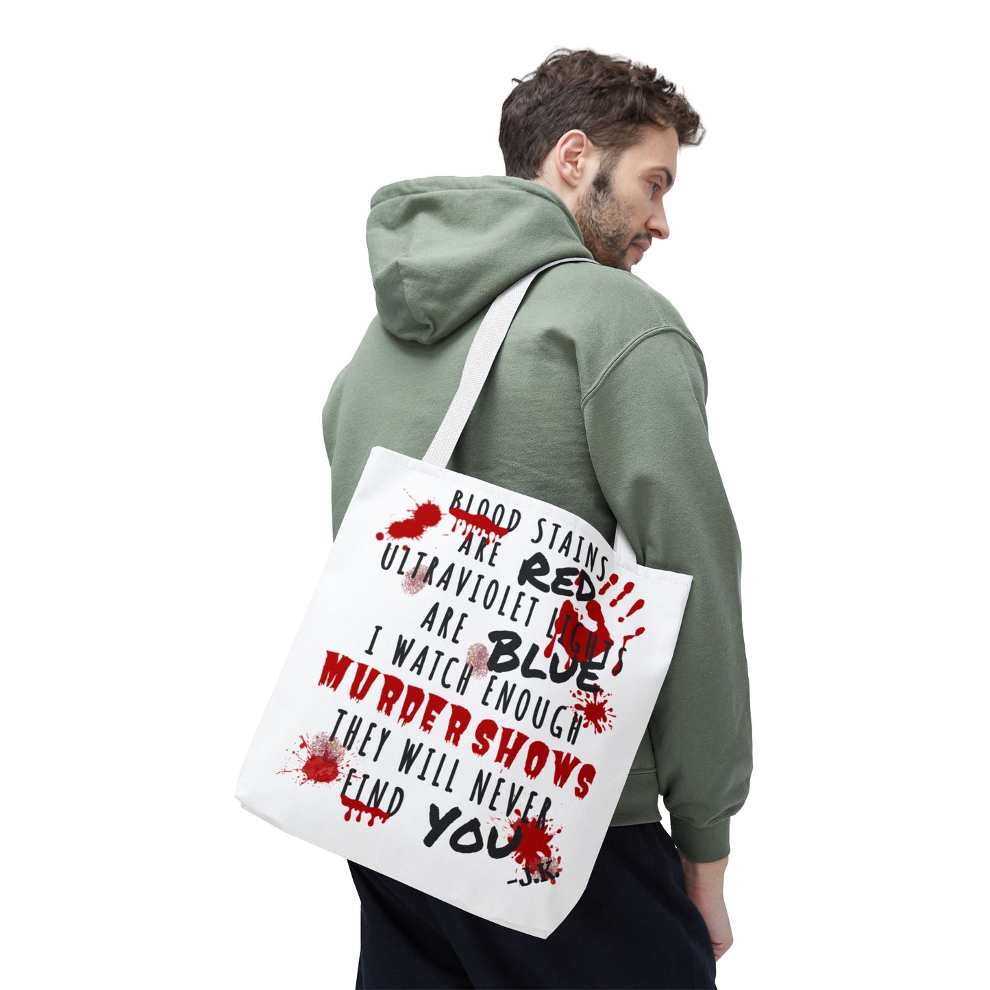 Red Blue You Tote Bag